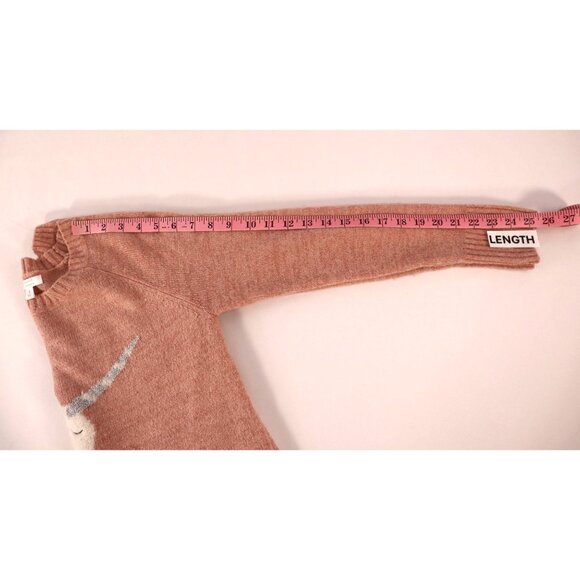 Lauren Conrad Women's Narwhal Sweater Pink Sequin Embellished Knit Size Small - Picture 11 of 16